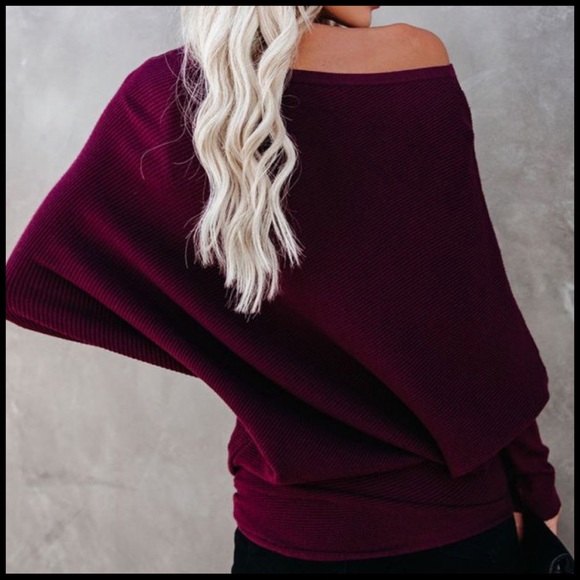 Asymmetrical Cashmere-blend Dolman - Picture 5 of 7